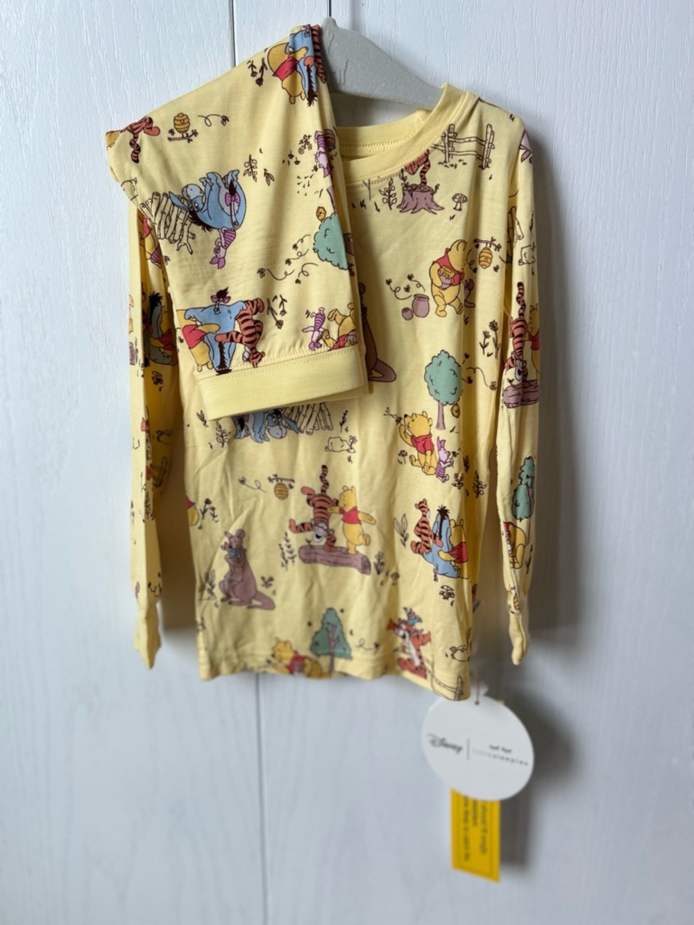 Little Sleepies Yellow Winnie the Pooh Pj set. Size 2T, new with tags.
